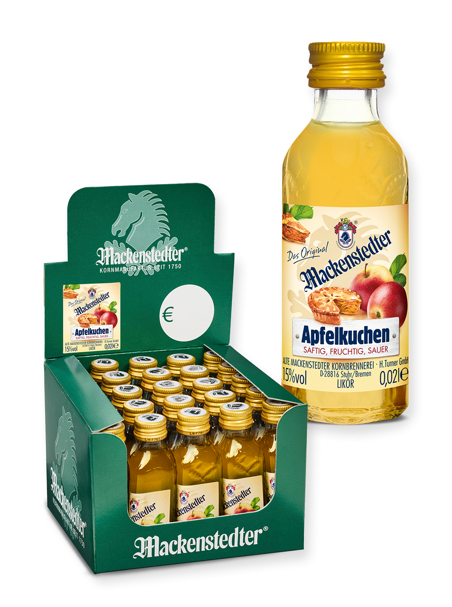 Apfelkuchen (Klein­flasche) – Mackenstedter