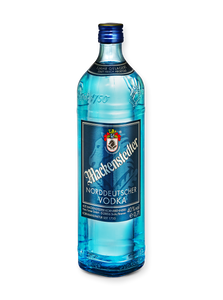 Das Foto einer Flasche Norddeutscher Vodka